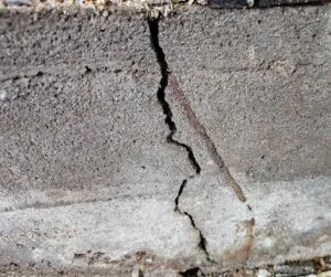 foundation crack